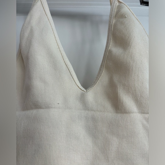 Free People Ali Low-Back Seamless Bra, Xs/Small, in ivory. - Picture 10 of 16